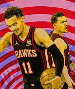 Basketball Player Atlanta Hawks Diamond Paintings