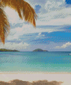 Beautiful Beach In Saint Thomas Diamond Paintings