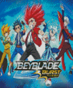 Beyblade Burst Poster Diamond Paintings