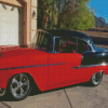 Black And Red 55 Chevrolet Diamond Paintings