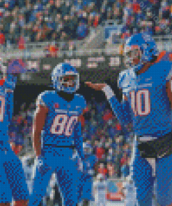 Boise State Broncos Team Players Diamond Paintings