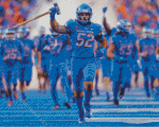 Boise State American Football Team Diamond Paintings