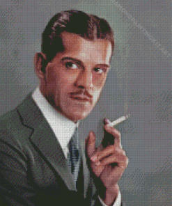 Boris Karloff Smoking Diamond Paintings