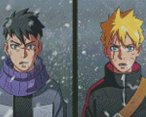 Boruto And Kawaki Diamond Paintings