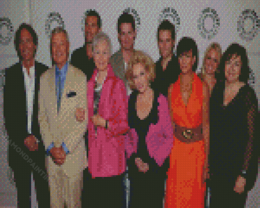 Cast Of As The World Turns Diamond Paintings