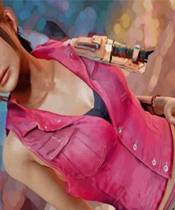 Claire Redfield Video Game Character Diamond Paintings