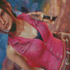 Claire Redfield Video Game Character Diamond Paintings