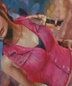 Claire Redfield Video Game Character Diamond Paintings