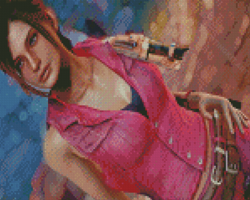 Claire Redfield Video Game Character Diamond Paintings