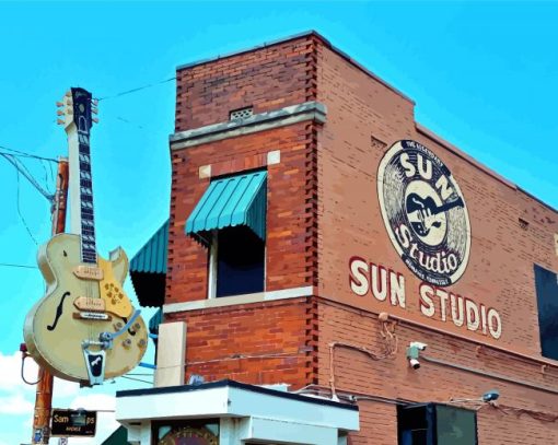 Close Up Sun Studio In Memphis Diamond Paintings