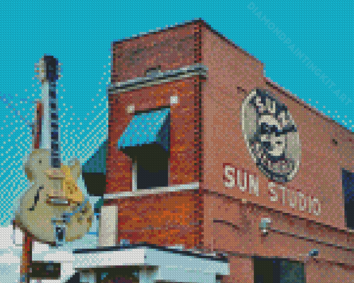 Close Up Sun Studio In Memphis Diamond Paintings