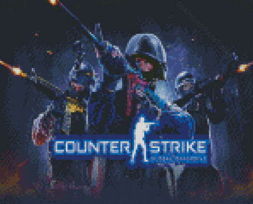 Counter Strike Cs Go Game Diamond Paintings