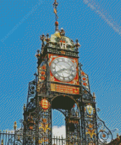 Eastgate Clock Chester Landmark Diamond Paintings