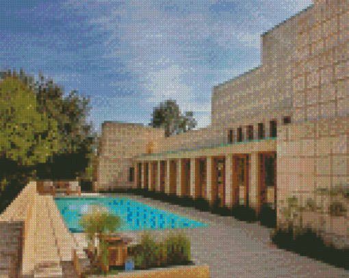 Ennis House California Diamond Paintings