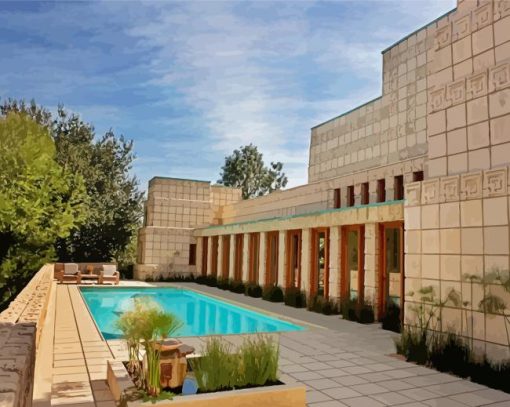 Ennis House California Diamond Paintings