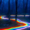 Fantasy Colorful River Diamond Paintings