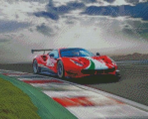 Ferrari 488 GT3 Diamond Paintings