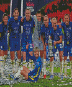 Football Club Chelsea Ladies Diamond Paintings