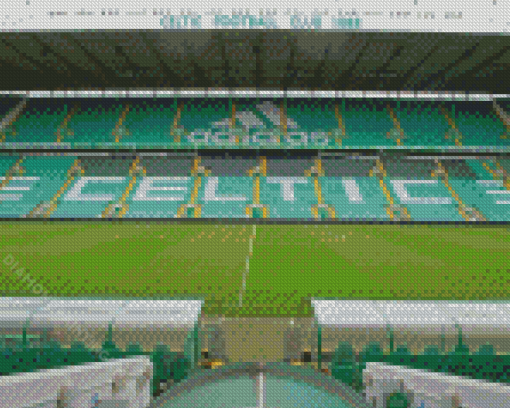 Football Stadium Celtic Park Diamond Paintings