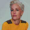 Gillian Anderson With Short Hair Diamond Paintings