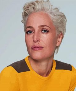 Gillian Anderson With Short Hair Diamond Paintings