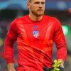 Goalkeeper Jan Oblak Diamond Paintings