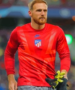 Goalkeeper Jan Oblak Diamond Paintings