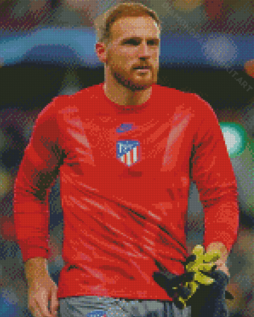 Goalkeeper Jan Oblak Diamond Paintings