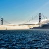 Golden Gate Bridge In Fog Diamond Paintings