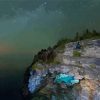 Grotto At Night Tobermory Diamond Paintings