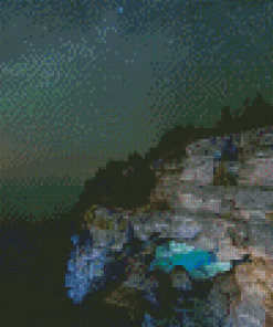 Grotto At Night Tobermory Diamond Paintings