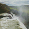 Gullfoss Falls Iceland Diamond Paintings