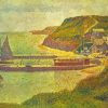 Harbour At Port En Bessin At High Tide By Georges Seurat Diamond Paintings