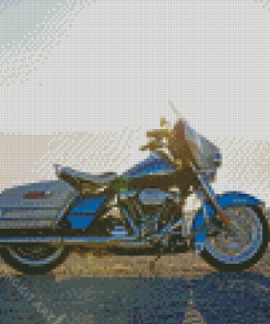 Harley Davidson Electra Glide Diamond Paintings