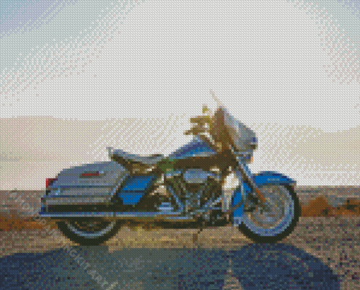 Harley Davidson Electra Glide Diamond Paintings