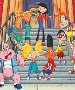 Hey Arnold Diamond Paintings