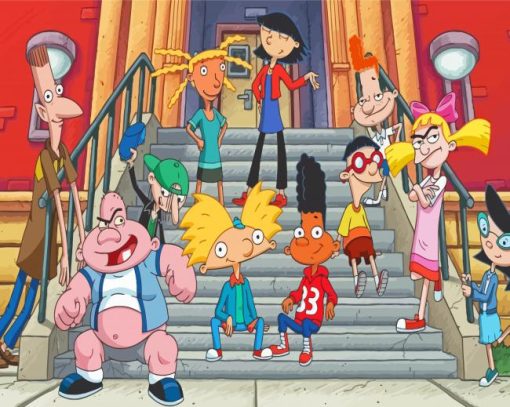 Hey Arnold Diamond Paintings