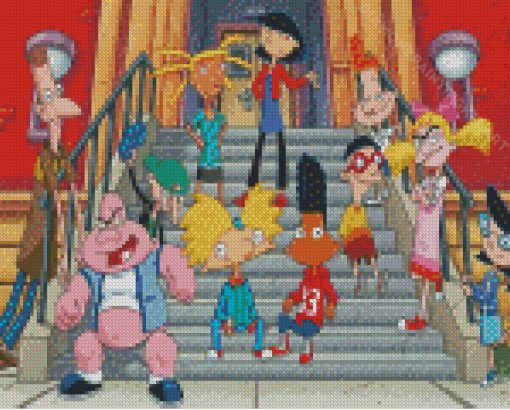 Hey Arnold Diamond Paintings