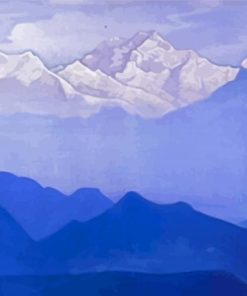 Himalayas By Nicholas Roerich Diamond Paintings