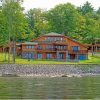 House By Sebago Lake Maine Diamond Paintings