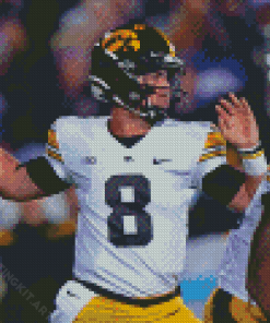 Iowa Hawkeyes Footballers Diamond Paintings