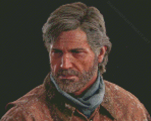 Joel The Last Of Us Characters Diamond Paintings