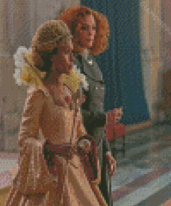 Lady Lesso And Clarissa Dovey School For Good And Evil Characters Diamond Paintings