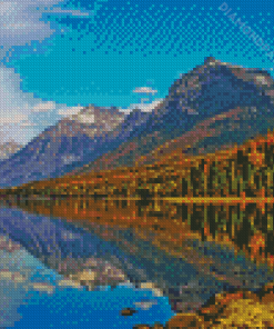 Lake McDonald In Montana Diamond Paintings