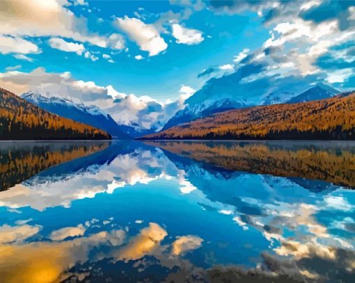 Lake McDonald Nature Diamond Paintings