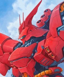 MSN 04 Sazabi The Gundam Diamond Paintings