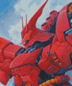 MSN 04 Sazabi The Gundam Diamond Paintings