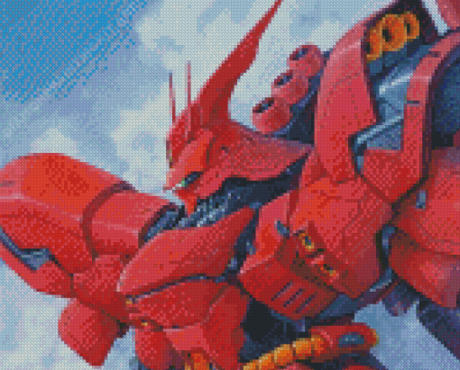 MSN 04 Sazabi The Gundam Diamond Paintings