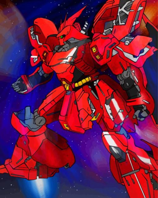 MSN 04 Sazabi Diamond Paintings