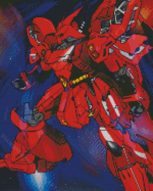 MSN 04 Sazabi Diamond Paintings